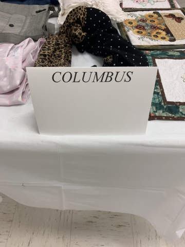 Columbus Neighborhood Group Table